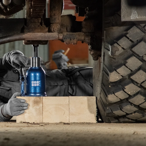 Домкрат гидравлический бутылочный телескопический, 10 т, подъем 180-430 мм Stels по ценам производителя в Челябинске с доставкой по всей России