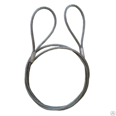 Буксир канатный TOR БТК 20,0 т 4,0 м опрессовка (петля-петля) канат 22,5 мм