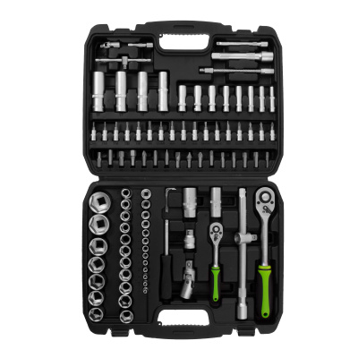 Набор инструмента, 1/2", 1/4", пластиковый кейс,94 предмета Сибртех купить в Москве с доставкой по всей России | ProtosMarket.ru