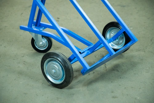 Тележка для газовых баллонов TOR ГБ-2, 2 баллона (250 литые колеса + 160 поворотное) по ценам производителя в Челябинске с доставкой по всей России