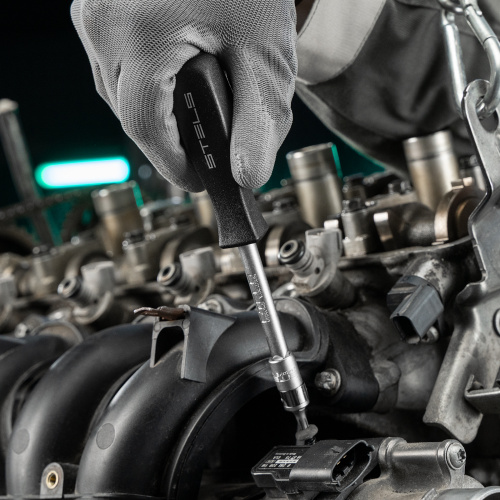 Набор инструментов, 1/4", 1/2", Cr-V, S2, усиленный кейс, 119 предметов Stels по ценам производителя в Челябинске с доставкой по всей России