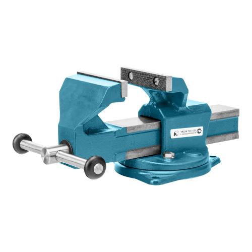 Тиски слесарные, 125 мм, поворотные (Глазов) по ценам производителя в Челябинске с доставкой по всей России