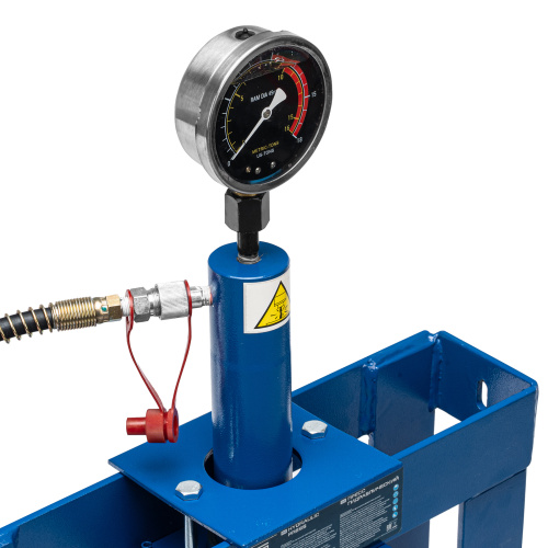 Пресс гидравлический настольный с манометром, 10 т Stels по ценам производителя в Челябинске с доставкой по всей России