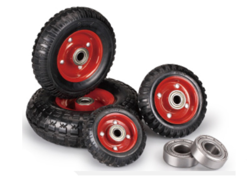 Колесо большегрузное P 200 200 мм резина с протектором, на ось (N) по ценам производителя в Челябинске с доставкой по всей России