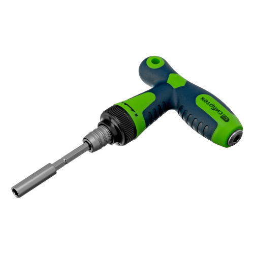 Отвертка Т-образная реверсивная с набором бит, торцевых головок, 33 предмета, CrV Сибртех по ценам производителя в Челябинске с доставкой по всей России