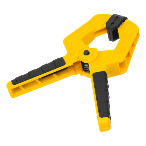 Струбцина клещеобразная, усиленная 65 х 50 мм, двухкомпонентные рукоятки Denzel по ценам производителя в Челябинске с доставкой по всей России