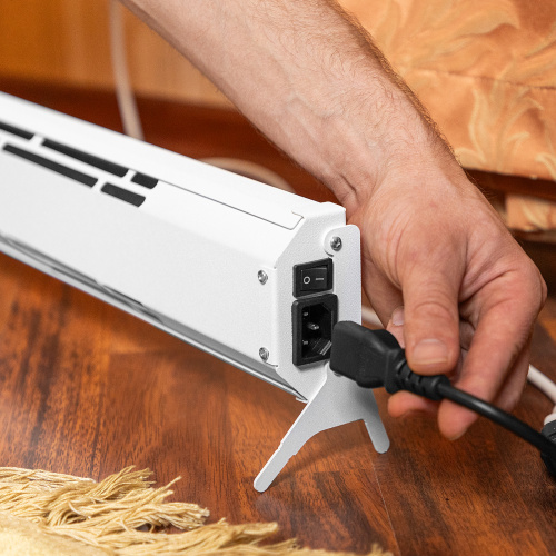 Конвектор электрический плинтусный ATRIC-300, 230 В, 300 Вт, ТЭН Denzel по ценам производителя в Челябинске с доставкой по всей России