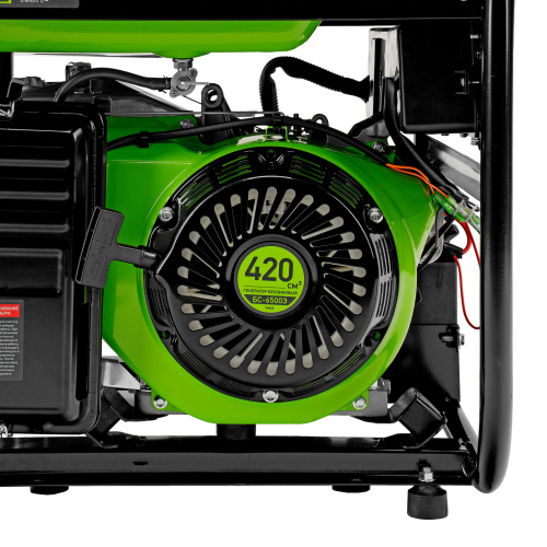 Генератор бензиновый БС-6500Э, 5.5 кВт, 230В, четырехтактный, 25 л, электростартер Сибртех по ценам производителя в Челябинске с доставкой по всей России