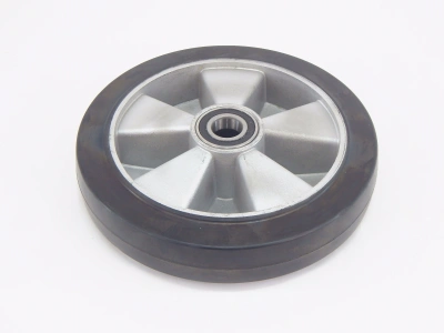 Колесо резиновое 250х50 мм с подшипником для тележек гидравлических HW по ценам производителя в Челябинске с доставкой по всей России