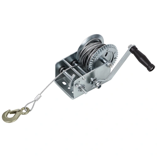 Лебедка шестеренчатая, тяга 0.8 т, тросовая Matrix по ценам производителя в Челябинске с доставкой по всей России