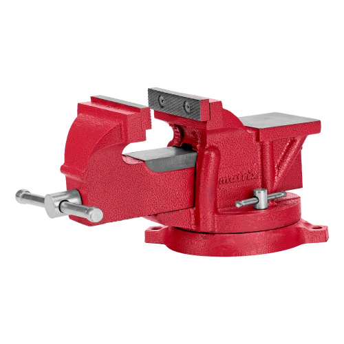 Тиски слесарные, 100 мм, поворотные, с наковальней Matrix по ценам производителя в Челябинске с доставкой по всей России