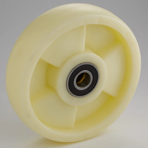 Колесо нейлоновое 200х50 мм без подшипника для тележек гидравлических BF/WB/RHP по ценам производителя в Челябинске с доставкой по всей России