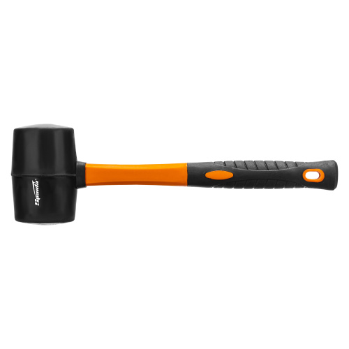 Киянка резиновая, 450 г, черная резина, фибергласовая рукоятка Sparta по ценам производителя в Челябинске с доставкой по всей России