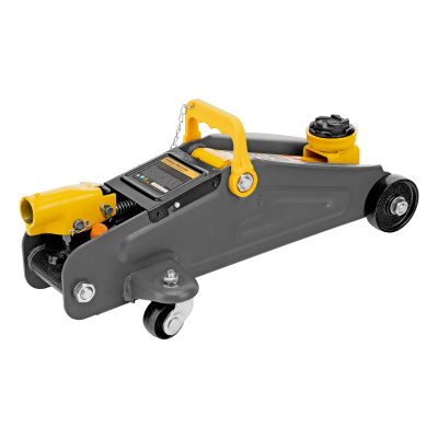 Домкрат гидравлический подкатной с фиксатором, 2 т, 130-330 мм Denzel по ценам производителя в Челябинске с доставкой по всей России