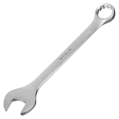 Набор ключей комбинированных 6-32 мм, 22 шт, CrV, матовый хром Stels по ценам производителя в Челябинске с доставкой по всей России