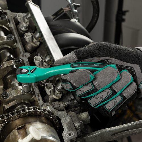 Набор инструментов, 1/4", Cr-V, S2, усиленный кейс, 47 предметов Stels по ценам производителя в Челябинске с доставкой по всей России