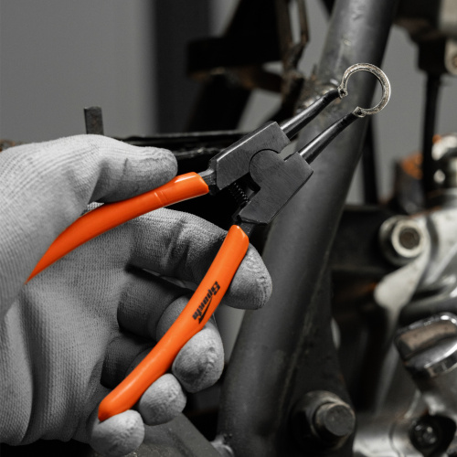 Съемник, 150 мм, для внешних стопорных колец, изогнутые губки (разжим) Sparta по ценам производителя в Челябинске с доставкой по всей России