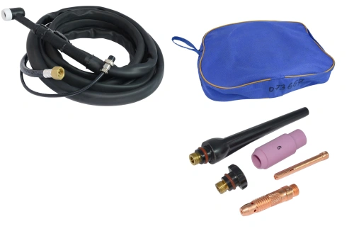 Горелка сварочная TIG  с газовым охлаждением WP-17 (2-pin, 4м) / Torch for TIG welding по ценам производителя в Челябинске с доставкой по всей России