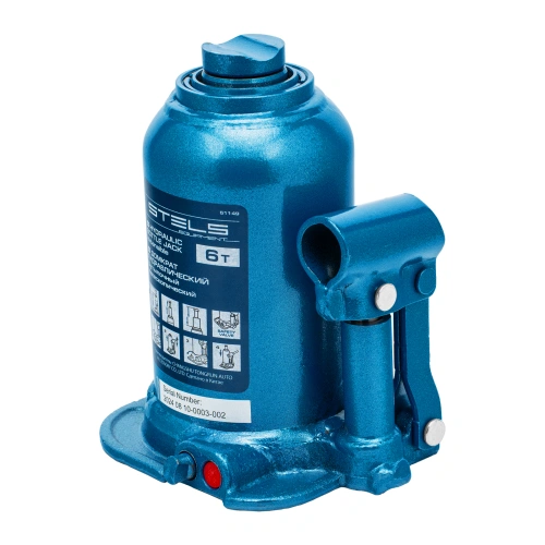 Домкрат гидравлический бутылочный телескопический, 6 т, подъем 180-410 мм Stels по ценам производителя в Челябинске с доставкой по всей России