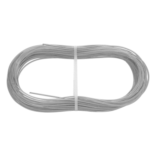 Трос металлополимерный прозрачный ПР-2.5, толщина 2.5 мм, моток 20 метров Сибртех по ценам производителя в Челябинске с доставкой по всей России