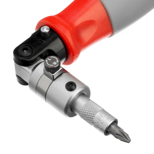 Отвертка реверсивная, поворотная головка, набор бит, CrV, 6 шт Matrix по ценам производителя в Челябинске с доставкой по всей России