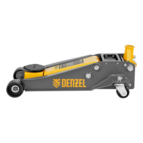 Домкрат гидравлический подкатной, 3 т, 125-470 мм, быстрый подъем, проф. Denzel по ценам производителя в Челябинске с доставкой по всей России