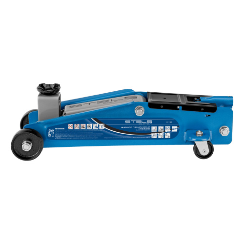 Домкрат гидравлический подкатной, высокий подъем, 3т, SUV, 190-535 мм Stels по ценам производителя в Челябинске с доставкой по всей России