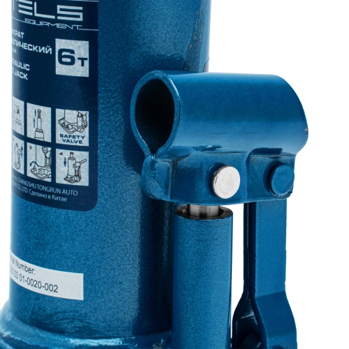 Домкрат гидравлический бутылочный, 6 т, h подъема 207-404 мм Stels по ценам производителя в Челябинске с доставкой по всей России