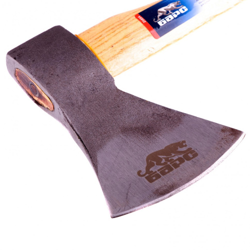 Топор плотницкий, кованый, деревянная рукоятка, 800 г, пескоструйное покрытие полотна Барс по ценам производителя в Челябинске с доставкой по всей России