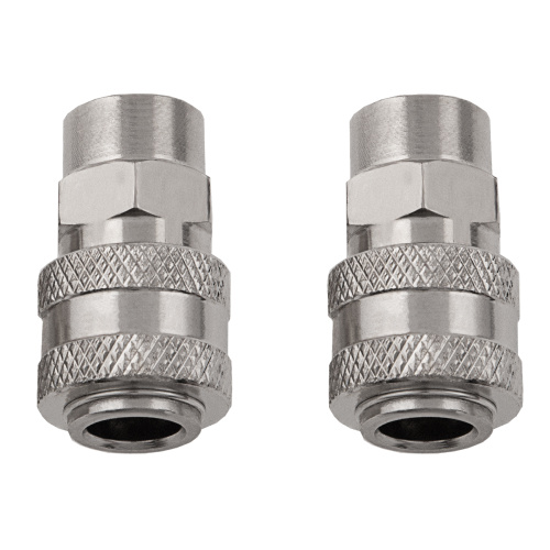 Муфта универсальная быстросъемная ("мама") 3/8, внутренняя резьба, 2 шт, Stels по ценам производителя в Челябинске с доставкой по всей России