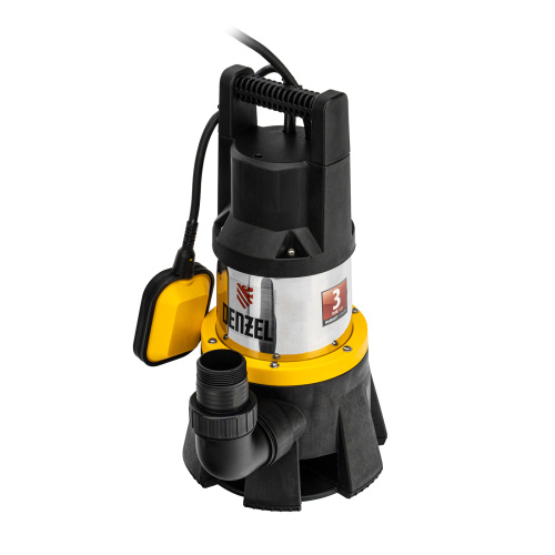 Дренажный насос DP1400X, 1400 Вт, подъем 11 м, 25000 л/ч Denzel по ценам производителя в Челябинске с доставкой по всей России