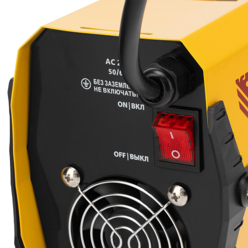 Аппарат инверторный дуговой сварки DS-200 Compact, 200 А, ПВ 70%, диаметр электрода 1.6-5 мм Denzel по ценам производителя в Челябинске с доставкой по всей России