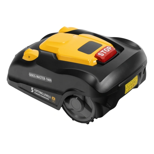 Робот-газонокосилка Grass Master 1000  1000м², 3Ач, 28V, LCD дисплей, Wi-Fi Denzel по ценам производителя в Челябинске с доставкой по всей России