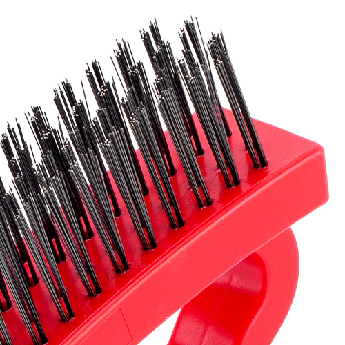 Щетка зачистная четырехрядная, плоская, пластиковая с рукояткой Matrix по ценам производителя в Челябинске с доставкой по всей России