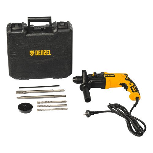 Перфоратор электрический RH-650-18, SDS-plus, 650 Вт, 2.0 Дж, 3 плюс 1 режим Denzel по ценам производителя в Челябинске с доставкой по всей России