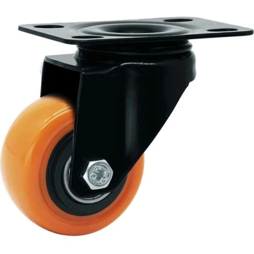 Колесо мебельное поворотное SCZ 25 50 мм (оранжевый) по ценам производителя в Челябинске с доставкой по всей России