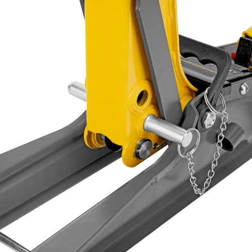 Домкрат гидравлический подкатной с фиксатором, 2,5 т, 85-385 мм Denzel по ценам производителя в Челябинске с доставкой по всей России