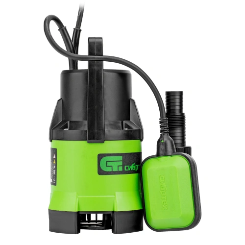 Дренажный насос для грязной воды СДН450-35, 450 Вт, напор 5.5 м, 8000 л/ч Сибртех по ценам производителя в Челябинске с доставкой по всей России