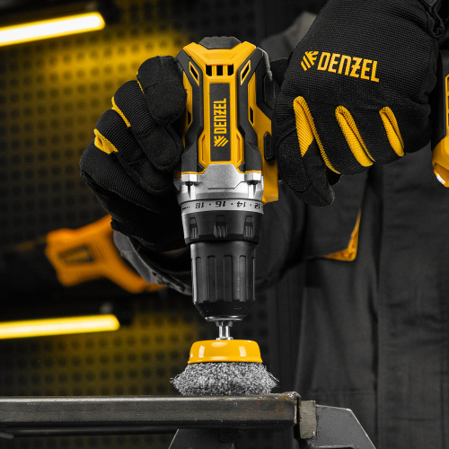 Щетка для дрели, 65 мм, Чашка, со шпилькой , нержавеющая витая проволока Denzel по ценам производителя в Челябинске с доставкой по всей России