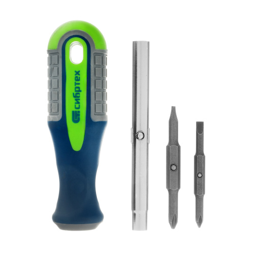 Отвертка комбинированная SL5/PH1, SL6/PH2 Сибртех по ценам производителя в Челябинске с доставкой по всей России