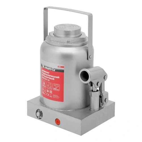 Домкрат гидравлический бутылочный, 30 т, h подъема 244-370 мм Matrix по ценам производителя в Челябинске с доставкой по всей России