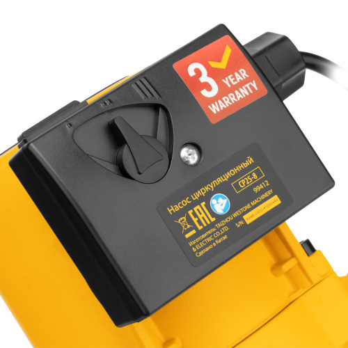 Циркуляционный насос CP25-8, напор 8 м, 130 л/мин, 1 м кабель, монт. длина 180 мм Denzel по ценам производителя в Челябинске с доставкой по всей России