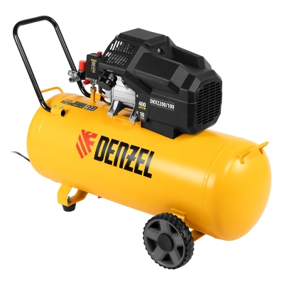 Компрессор воздушный DKV2200/100, Х-PRO 2.2 кВт, 400 л/мин, 100л Denzel по ценам производителя в Челябинске с доставкой по всей России