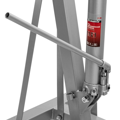 Кран гидравлический, 2 т, H подъема 25-2200 мм, складной (комплект из 2 частей) Matrix по ценам производителя в Челябинске с доставкой по всей России