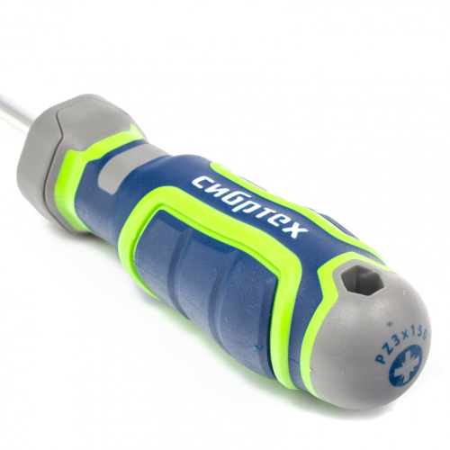 Отвертка PZ3 x 150 мм, CrV, четырехкомпонентная рукоятка Сибртех по ценам производителя в Челябинске с доставкой по всей России