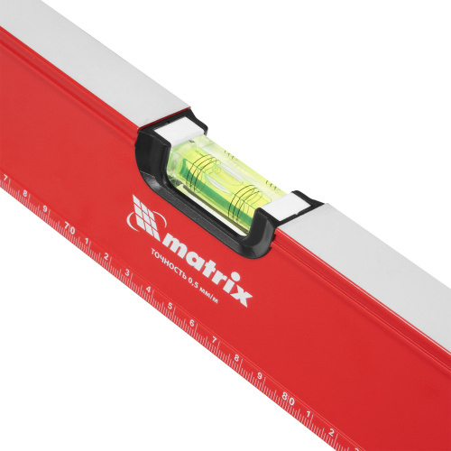 Уровень алюминиевый, фрезерованный, 3 глазка, рукоятки, 1500 мм Matrix по ценам производителя в Челябинске с доставкой по всей России