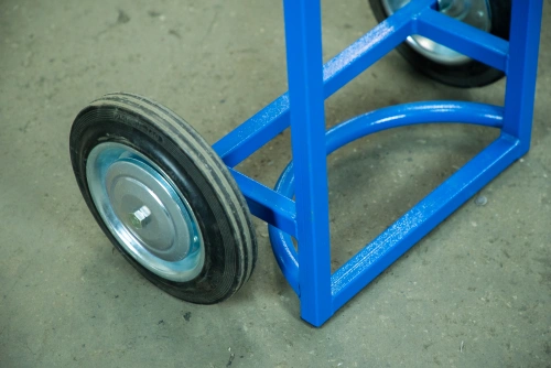 Тележка для пропановых баллонов TOR ПР-1, 1 баллон (литые колеса 250 мм) по ценам производителя в Челябинске с доставкой по всей России