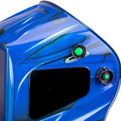 Маска сварщика КОРУНД МЕГА "синяя" (ф-р MEGA LED 2) без коробки по ценам производителя в Челябинске с доставкой по всей России