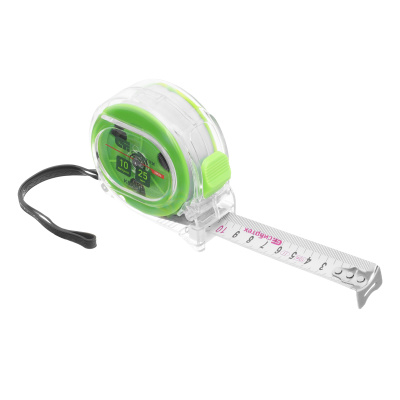 Рулетка Кварц,прозрачный корпус,амортизатор,10 м х 25 мм Сибртех по ценам производителя в Челябинске с доставкой по всей России