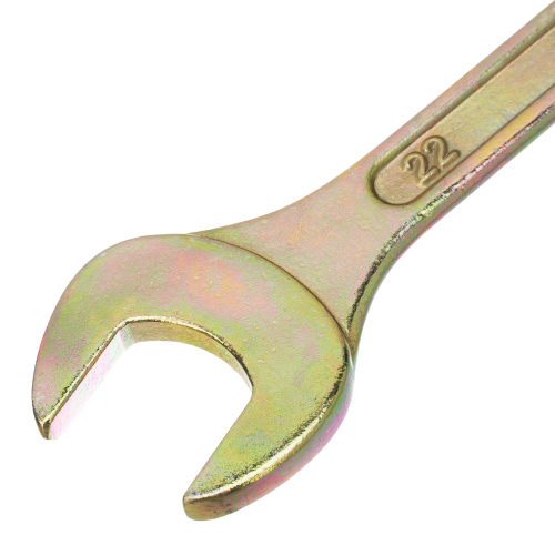 Набор ключей рожковых 6-22 мм, 8 шт, желтый цинк Сибртех по ценам производителя в Челябинске с доставкой по всей России